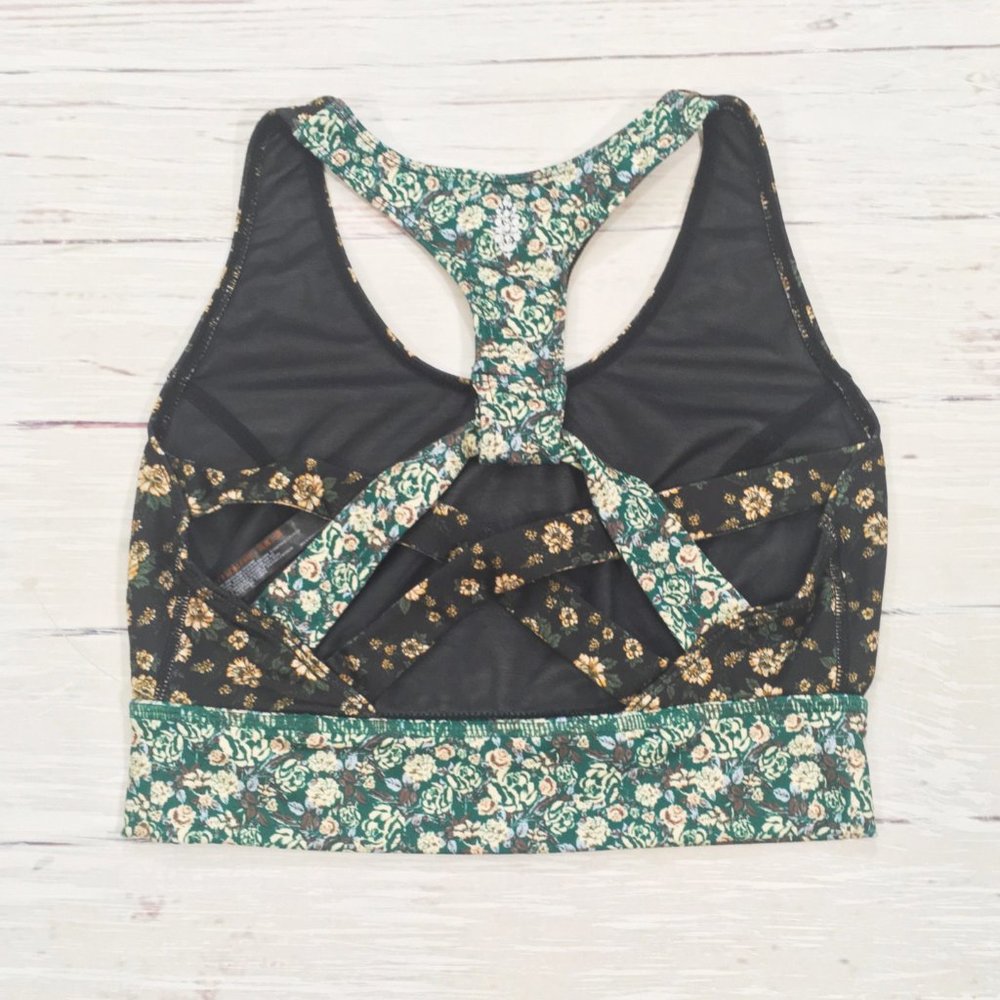 Free People Movement Printed Synergy Sport Crop Top - Picture 8 of 12